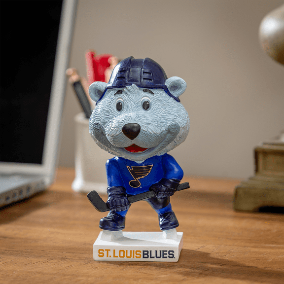 St. Louis Blues Lil Big Head Mascot Garden Statue