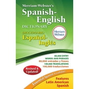 Merriam-Webster Spanish English Dictionary MW-2659
