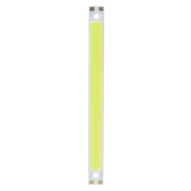 Panel de chip de luz LED 3000‑6500K/12‑14V 10W Fuente de luz COB integrada 1000lm 120x10mmBlanco puro