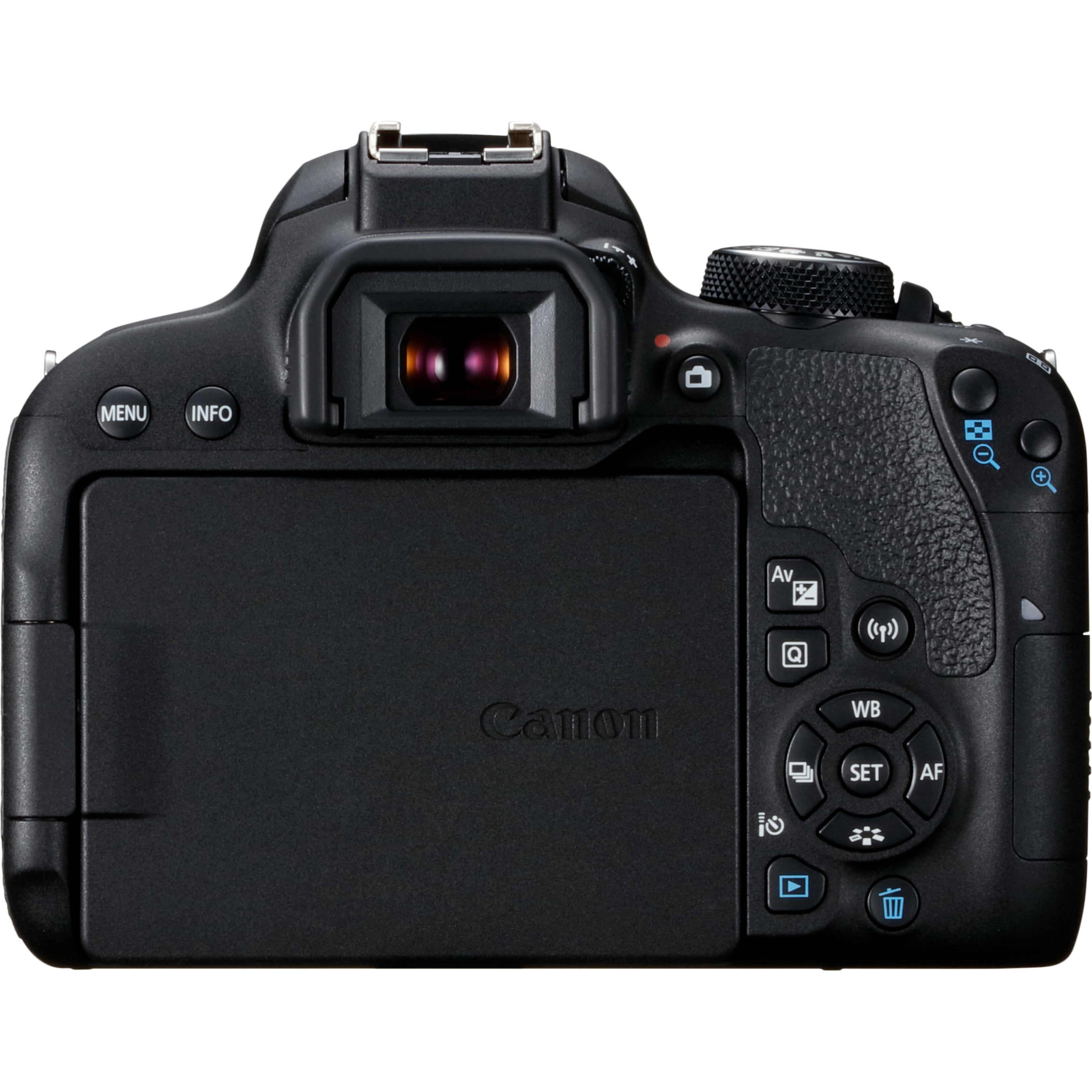 Oneerlijk Achtervoegsel bal Canon EOS 800D 24.2 Megapixel Digital SLR Camera with Lens, 0.71", 2.17",  Black - Walmart.com