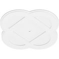 thumbnail image 2 of 38"OD x 1"ID x 15 1/4"C x 1"P Charlotte Architectural Grade PVC Contemporary Ceiling Medallion, 2 of 11