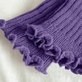 thumbnail image 6 of Sunvit-Panties Girls Purple Leg Warmers (Ages 5-16) - Soft Acrylic Slouchy Ribbed Knee-High, Free Size, Cozy for Dance/Cool Weather, 1 Pair Kids Accessory,Size Free Size, 6 of 9