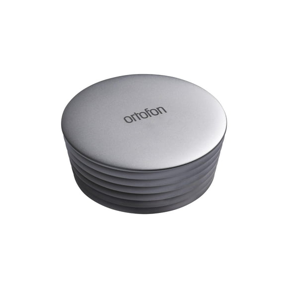Estabilizador de discos Ortofon Heavy de aluminio plateado mate, 350 g