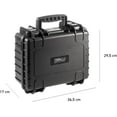 thumbnail image 3 of B&W Type 3000 Rugged Waterproof Equipment Case, Empty No Foam, Black, 3 of 10