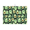 thumbnail image 1 of Fotbe Avocado Heart Alfombrilla de Secado para Cocina con Estampado, 18x24 Pulgadas, 1 of 7