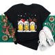 thumbnail image 3 of Camiseta de manga corta para mujer Venta rápida de la marca Joom en Amazon Tmall para Navidad Temu Wish Design, 3 of 5
