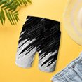thumbnail image 3 of Aayomet Short de Plage pour Hommes avec Poche (Noir, G), 3 of 5