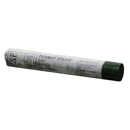 UPC: 0836943005952 | R&F Handmade Paints Pigment Stick 38ml Sap Green