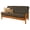 Charcoal, variant on Cotton/Foam Full-size Futon 7" Mattress w/Charcoal Cover-Frame Not Included