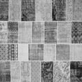 thumbnail image 1 of Ahgly Company Indoor Square Patchwork Gray Transitional Area Rugs, 5' Square, 1 of 1