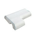 thumbnail image 2 of Inteprter Almohada blanca para dormir para aliviar el dolor cervical con espuma viscoelástica, almohada para dormir de apoyo para parejas Juegos de cama modelo brazo derecho, 2 of 6