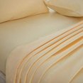 thumbnail image 3 of MOHAP Bed Sheet Set Full Yellow 4 Pieces Brushed Microfiber Luxury Soft Bedding Fade Resistant, 3 of 8