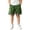 Green, variant on Unisex Kids Striped‑ Casual Shorts Elastic Waist Side‑Pocket Summer Shorts 2‑12Y