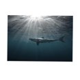 thumbnail image 1 of Tachiuwa Aquarium Tank Side Adhesive Background Shark Picture - as XXL, 1 of 9