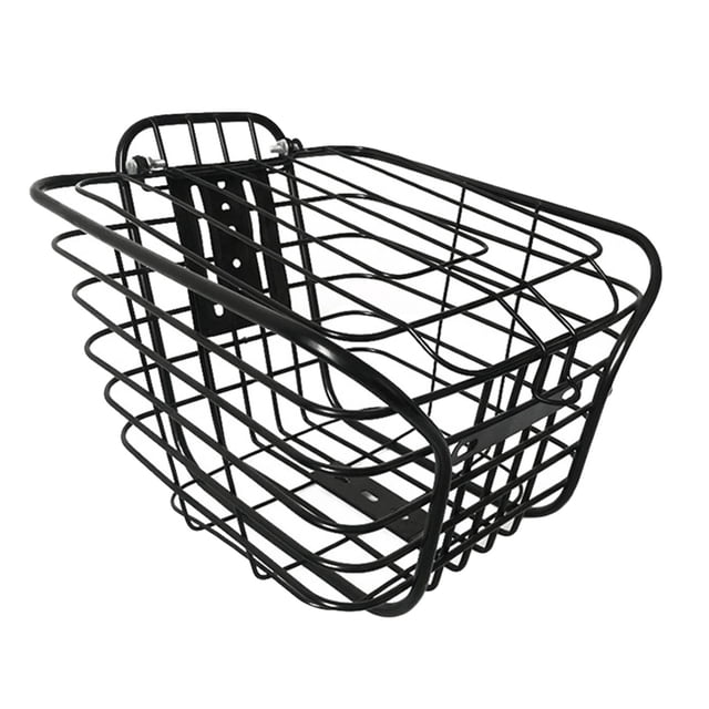 Cesta de Almacenamiento de Bicicleta de Hierro, Soporte para Dispositivo de Almacenamiento para Montar en Bicicleta