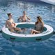 thumbnail image 2 of PeakPersuit 8 x 8FT Redondo Inflatable Floating cm de Profundidadock cm de Anchoater Platform con Malla Swim Area Non Slip EVA Platform y Rope Ladder (For Boats Pools Lakes Beaches Oceans), 2 of 7