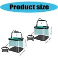 thumbnail image 4 of Outdoor Camping Bucket Water Container with Rope 8/13L Folding Fishing Bucket Portable Water Tanks Easy to Carry, 4 of 8