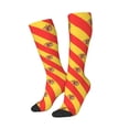 thumbnail image 2 of Flag Of Spain Knee High Socks for Women Long Leg Warmers Socks, 2 of 7