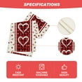 thumbnail image 4 of Sm:)e Buffalo Plaid Love Hearts Valentine Table Runner 13x72 Inch, 4 of 7