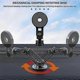 thumbnail image 2 of Magnetic Car Mount Auto Retractable Phone Clamp, Hands Free Automobile Mounts Cell Phone Holder with Metal Ring, 2 of 4