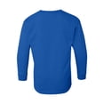 thumbnail image 3 of Gildan - Heavy Cotton Youth Long Sleeve T-Shirt - 5400B - Royal - Size: L, 3 of 3