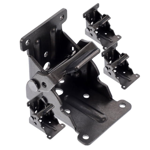 GOOHOCHY 4Pcs Kitchen Door Hinge Ancient Copper Galvanized Simple Design Furniture Hardware Accessory