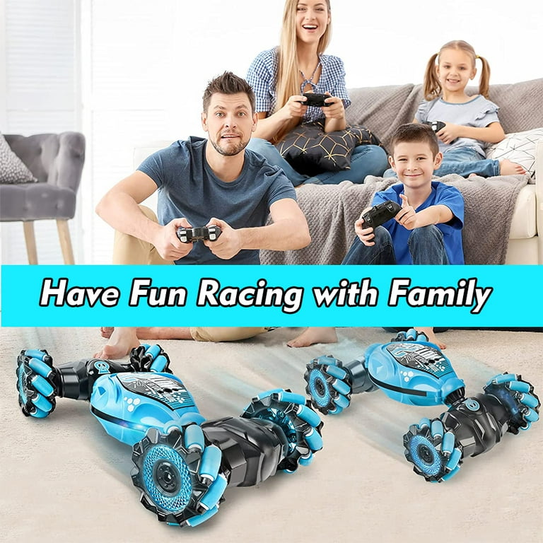 Gesture Sensing Stunt Rc Cars, 2.4Ghz Rechargeable Racing Drift Hand Remote  Control Clamber Car, Toy for Kids 8 9 10 11 12 Year Old Xmas Birthday Gifts  Ideas for Boys & Girl (Black) 