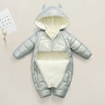 thumbnail image 5 of Godderr 3M-3Y Newborn Baby Boys down Jacket,Winter down Coats,Long Sleeve Pants Winter Coats Jacket,Outwear Winter Jacket, 5 of 6