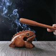 thumbnail image 5 of Carved Croaking Wood Percussion Musical Sound Wood Frog Tone Block Toys, 5 of 5