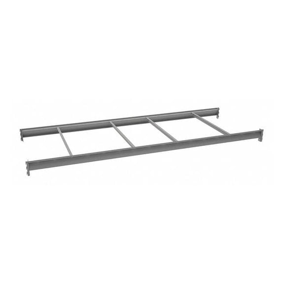 Tennsco Shelf, 36 in D, 96 in W, Industrial Gray BPB-96-36