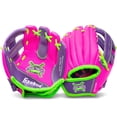 thumbnail image 2 of Franklin Sports Air Tech Kids Teeball Glove, 8.5 in, Pink/Purple, Right Hand Throw, 2 of 8