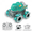 Green, variant on 1/64 RC Truck Dinosaur Drifting Stunt Car with 360° Rotation for Adults Kids Christmas Birthday Gifts-Green