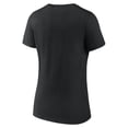 thumbnail image 3 of Women's Black Delaware Blue Coats Pride Logo V-Neck T-Shirt, 3 of 3