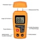 thumbnail image 5 of Medidor de prueba de humedad de madera portátil, medidor de humedad Lcd para Detector de humedad de madera para medición de humedad de papel de leña Kuyhfg Bienvenido a Kuyhfg, 5 of 5