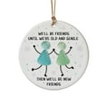 thumbnail image 4 of Sea Glass Friendship Ornament Kadlawus Under $5 ! Heart Keepsake for Christmas Tree Hanging, Handmade Decor for Friend Sister Gift Giving Special Occasions, 4 of 9