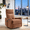 Orange, variant on Gewnee 360° Swivel Rocking Recliner with Massage & Heat, Adjustable Reclining Angle, for Living Room & Office，Orange