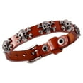 thumbnail image 2 of 1Pc Crâne Punk Style Bracelet Bracelets Simples Réglable Punk Chaîne de Poignet, 2 of 7