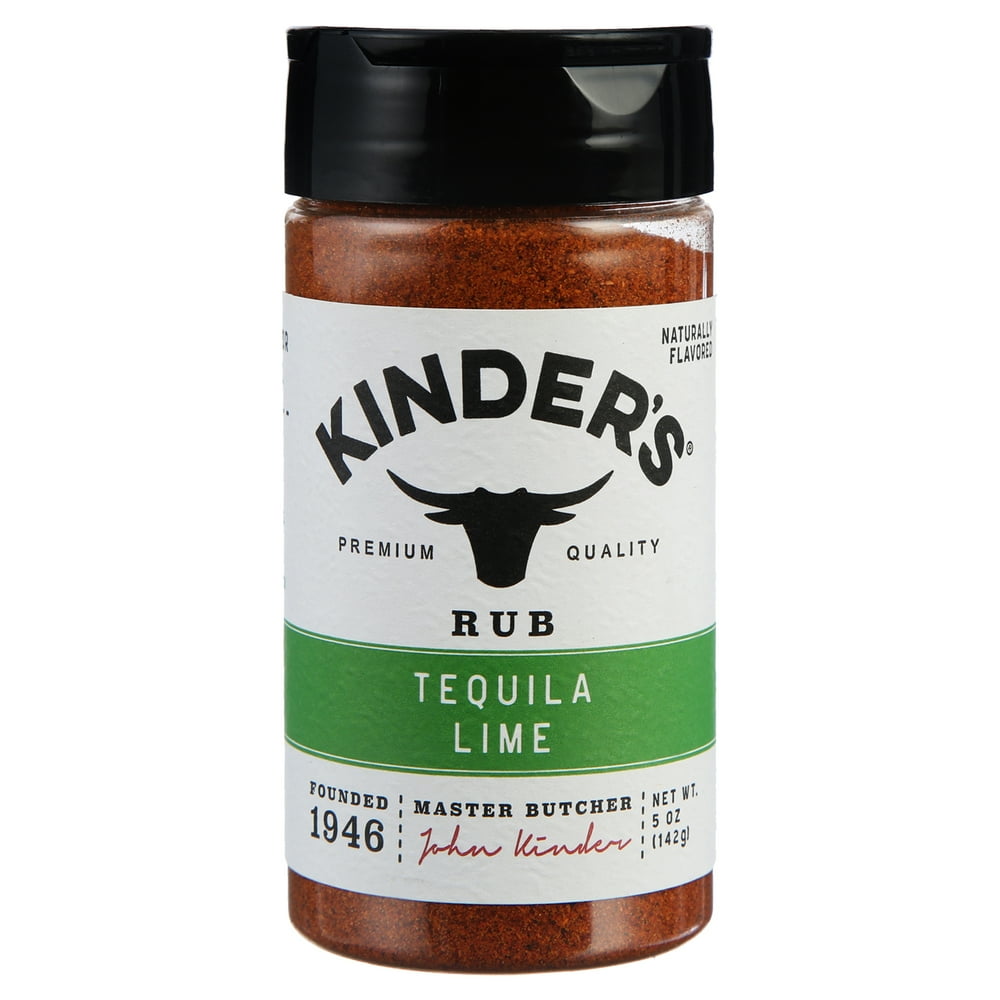 Kinder's Tequila Lime Rub Seasoning, 5 oz