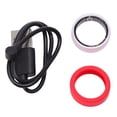 thumbnail image 2 of Ring Smart Ring Health Tracker IP68 Fitness Tracker Ring Pedometer 7 Day Battery Life with Charging Cable, 2 of 7