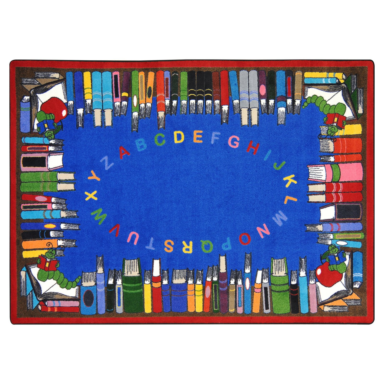 Joy Carpets Read and Learn Kids Indoor Area Rug