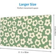 thumbnail image 3 of Desk Mat,Vintage Groovy Flowers Extended Gaming Mouse Pad for Office Work & Game,Computer Keyboard Mouse Mat Desk Non-Slip Rubber Base Large Mousepad with Stitched Edges, 31.5x15.7inch, 3 of 6
