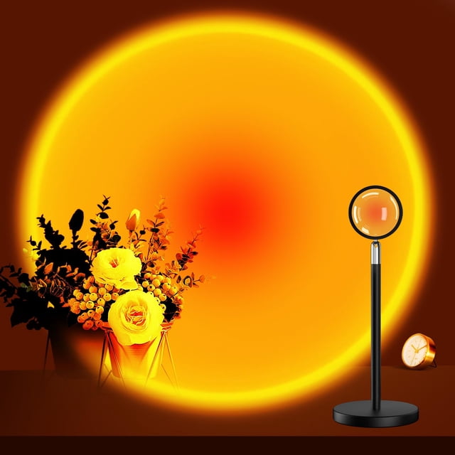 Proyector Sunset Lamp Neroupe Sunset Red Color para niñas