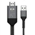 thumbnail image 4 of Câble 3 en 1 Mhl Usb Type C vers Hdmi 1080p Adaptateur Tv Hd pour Android & Ios, 4 of 4