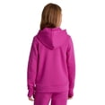 thumbnail image 3 of Reebok Girl’s Game Day Fleece Full Zip Hoodie, Sizes 4-18, 3 of 9