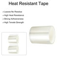 thumbnail image 3 of Uxcell Clear Heat Tape, 2 Rolls 120mmx33m 108ft High Temperature Heat Resistant Tape for Sublimation, 3 of 6