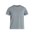 thumbnail image 4 of Athletic Works Men's and Big & Tall Tri Blend Tee with Short Sleeves, Sizes XS-4XLT, 4 of 5