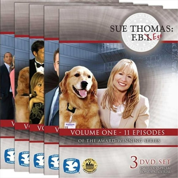 DVD440 Sue Thomas - F.B.Eye Volumes 1-5 DVD Set