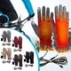 thumbnail image 1 of Guantes calefactables sin dedos Guantes recargables USB – Calentador de manos portátil para invierno para hombres, mujer, material suave y transpirable, ajuste ajustable, uso interior y exterior, 1 of 5