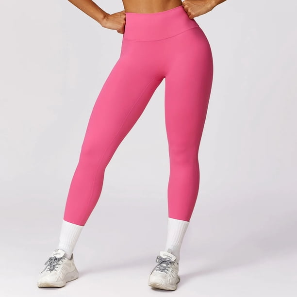 Pantalones de Yoga para entrenamiento de gimnasio, mallas deportivas para mujer, mallas deportivas de cintura alta, pantalones largos, medias realzadoras de cadera, ropa para mujer