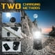 thumbnail image 4 of 2.0mm Gold La supervivencia recargable solar impermeable llevó la linterna para las emergencias al aire libre, 4 of 5